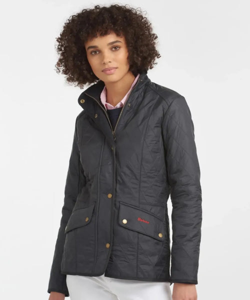 Barbour Quilted Jacket Dames | Navy Blauw