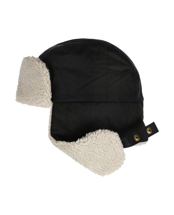 Wax Tartan Trapper Hat | Blackwatch