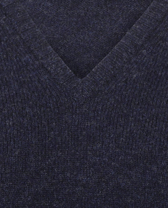 William Lockie Lucinda V-Hals | Oxford Blue