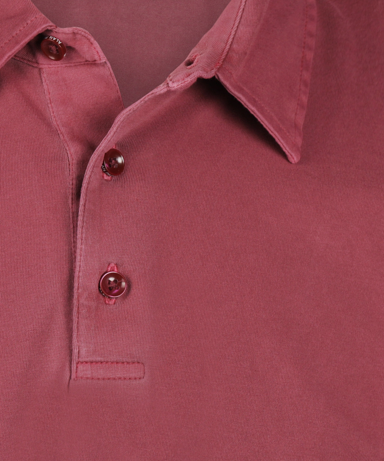Lässiges Jersey-Polohemd, Kurzarm | Rot