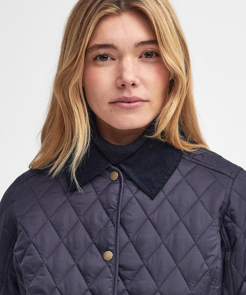 Barbour Annandale Quilted Jacket | Navy Blauw