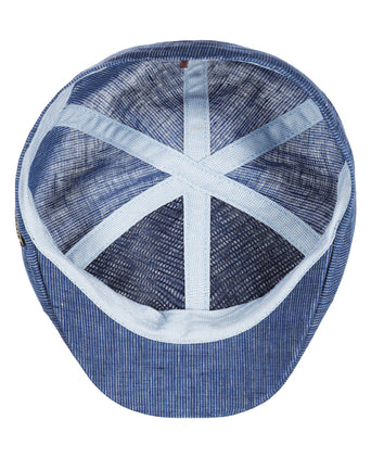 Stetson Texas Linnen Streep | Blauw