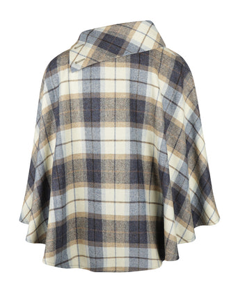Poncho Dames | Blauw