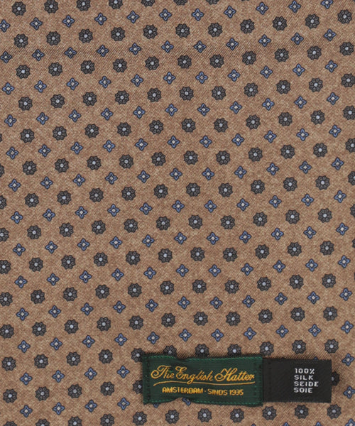 Sjaal 100% Zijde | Bruin