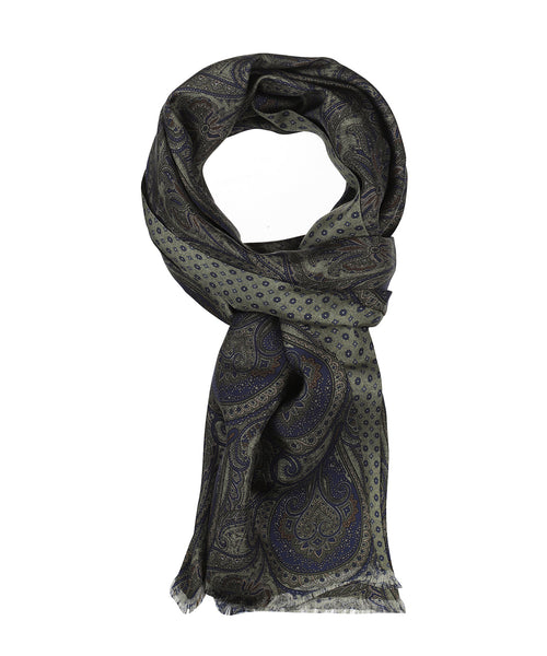 Sjaal 100% Zijde | Groen