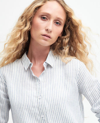 Barbour Shirt Dames | Blauw