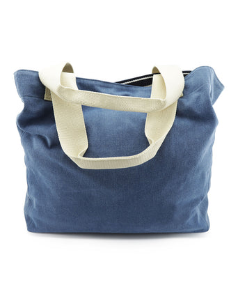 Emily Denim Tote Bag | Denim Blauw