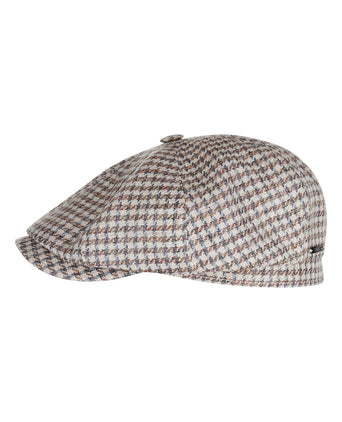 Stetson Hatteras Linen/Cotton Houndstooth | Bruin