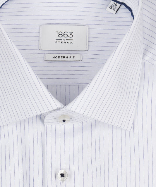 Eterna Shirt Double Cuff | Blue