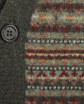 Alan Paine Spencer Fair Isle | Groen
