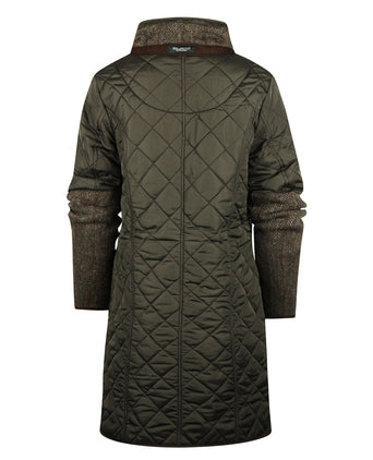 Wellington Quilt Jas Dames | Groen