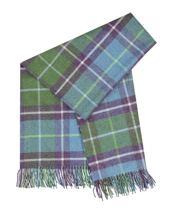Plaid Lamswol 140x180 cm | Groen
