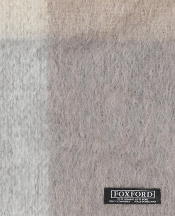 Sjaal Mohair 28X210 CM | Bruin