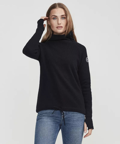 Holebrook Turtle Sweater Martina Dames | Navy Blauw