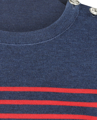 Saint James Pullover Maree IIR | Blauw