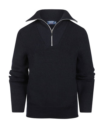 Saint James Rits Pullover Dames Sallanches | Navy Blauw