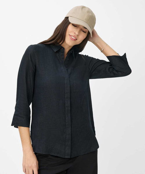 Brax Dames Blouse Vicki | Zwart