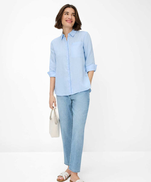 Brax Dames Blouse Vicki | Blauw