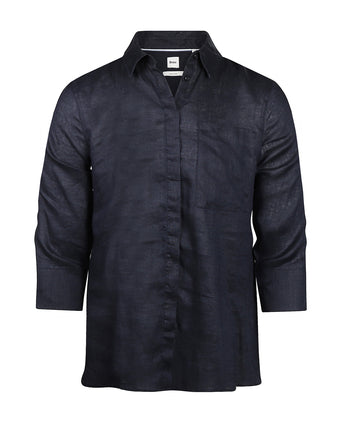 Brax Dames Blouse Vicki | Navy Blauw