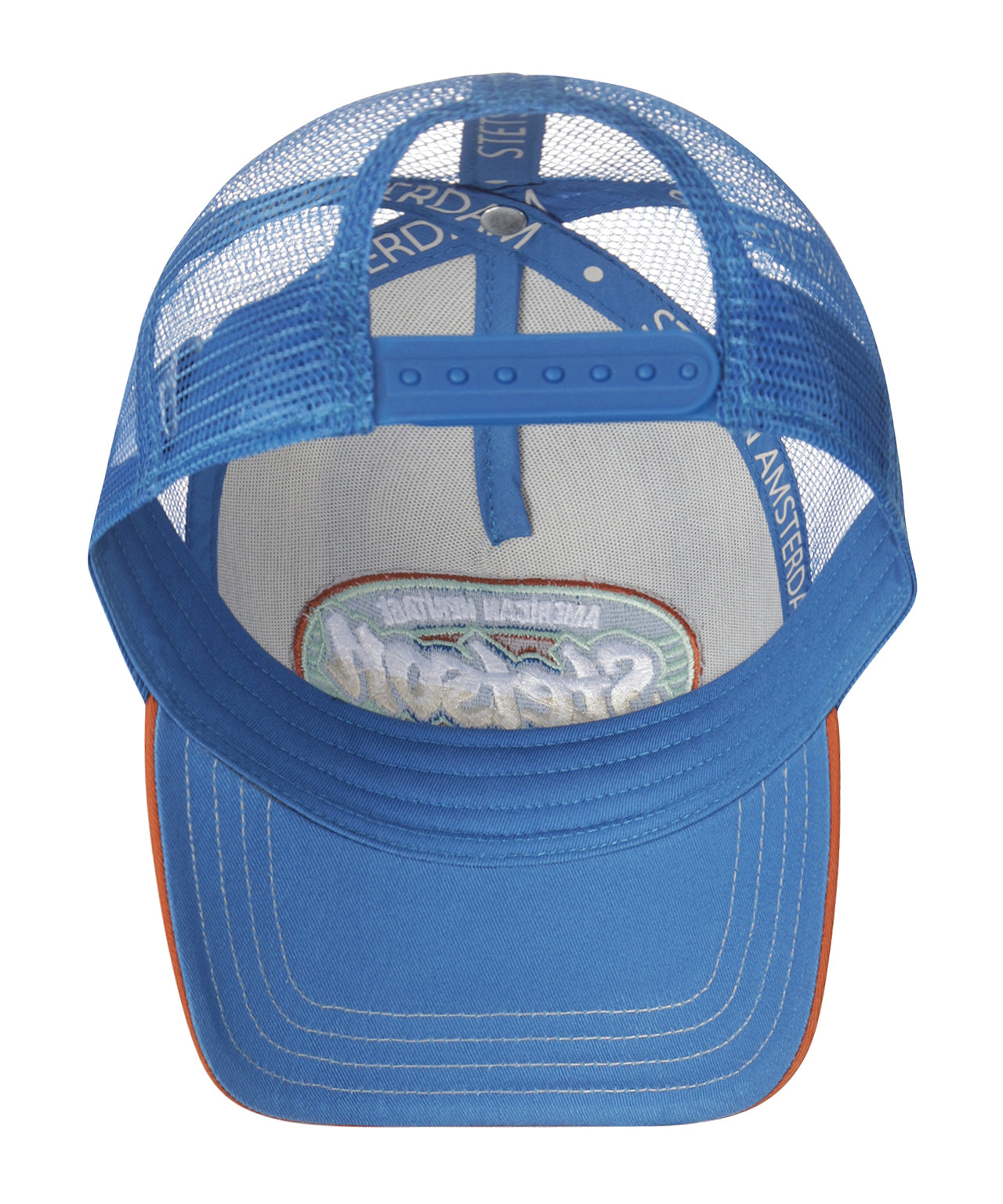 Trucker Cap Store Amsterdam | Beige Burnt Orange