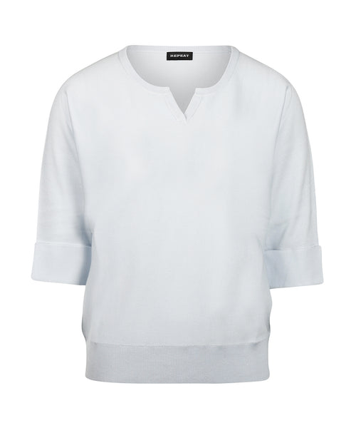 Losvallende Batwing Dames Pullover | Blauw