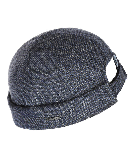 Stetson Docker Virgin Wool/Linen | Blue