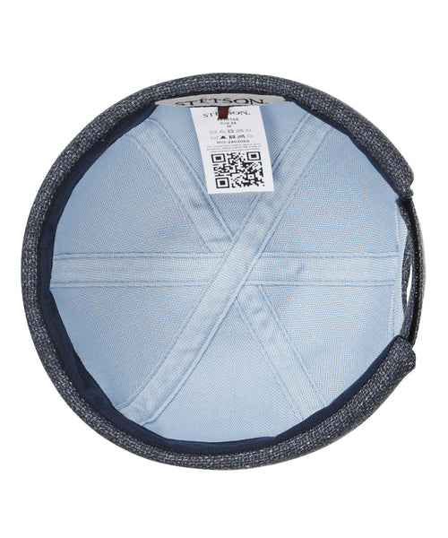 Stetson Docker Virgin Wool/Linen | Blauw