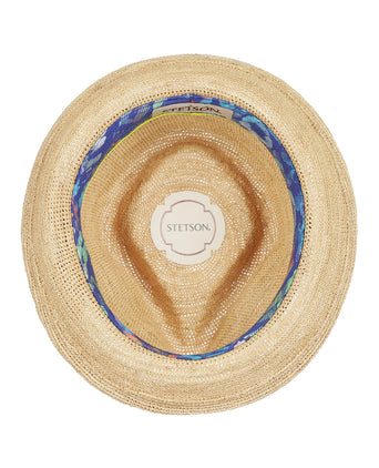 Crochet Festival Player Raffia Hoed | Naturel