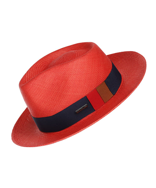 Robarro Fedora Panamahoed | Rood
