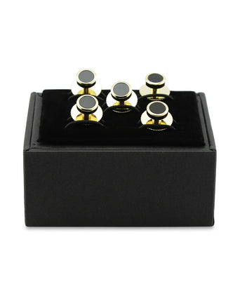 Dress Studs per set 5 stuks | Zwart