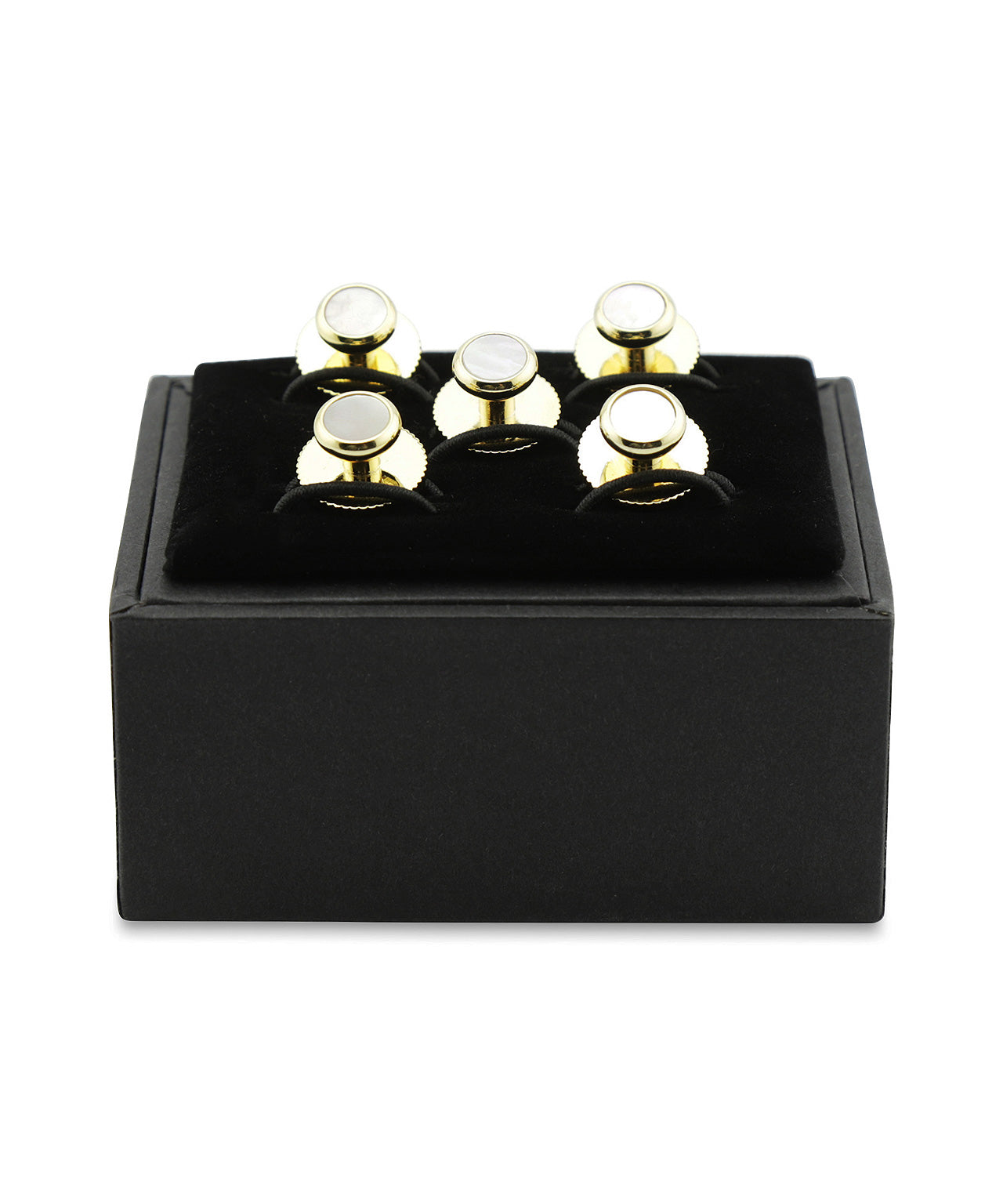 Dress Studs per set 5 stuks | Goud Wit