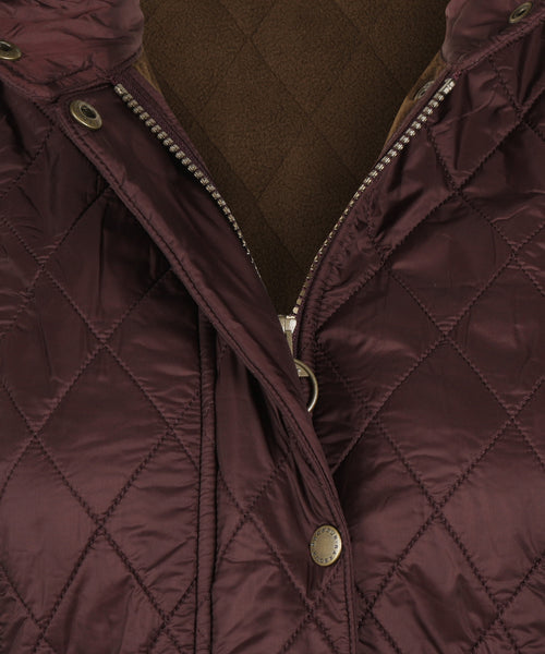 Barbour Dames Wray Quilted Gilet | Roze