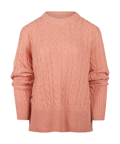 Barbour Dames Belford Knited Jumper | Roze