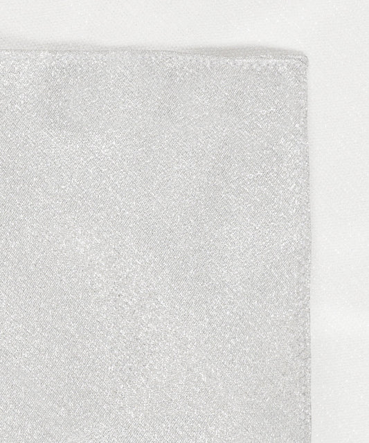Festive Pocket Square | Silver