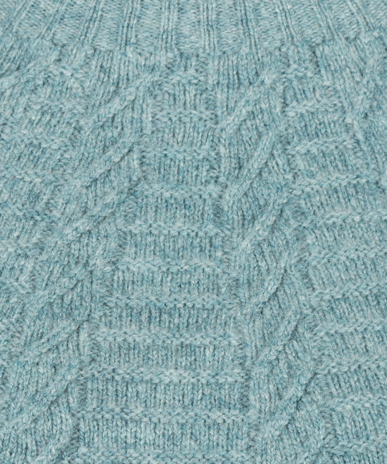 Harley of Scotland Damen-Pullover mit Rundhalsausschnitt | Grün