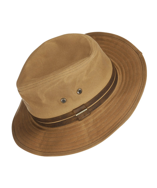 Stetson Traveler, gewachste Baumwolle | Braun