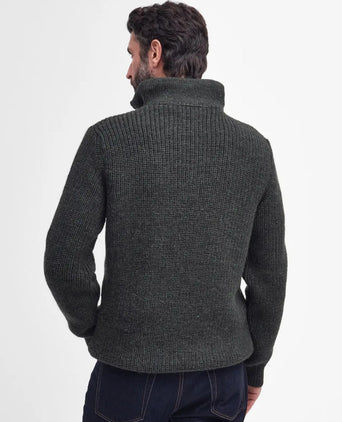 Barbour New Tyne Half Zip Jumper | Groen