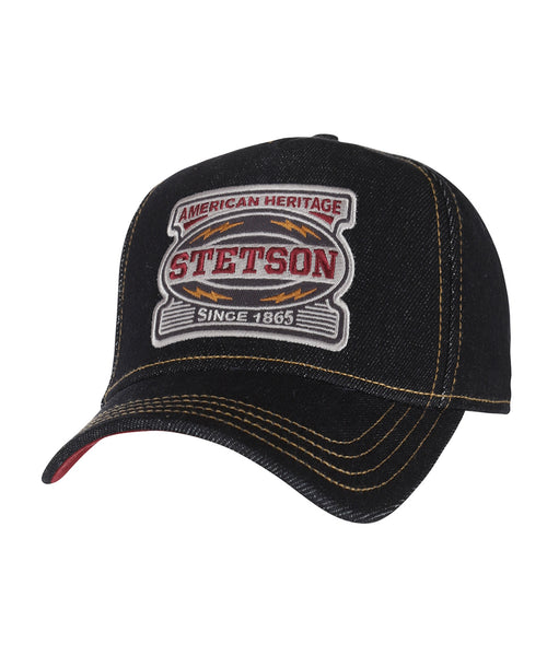 Stetson Trucker Cap Lightning | Denim Blauw