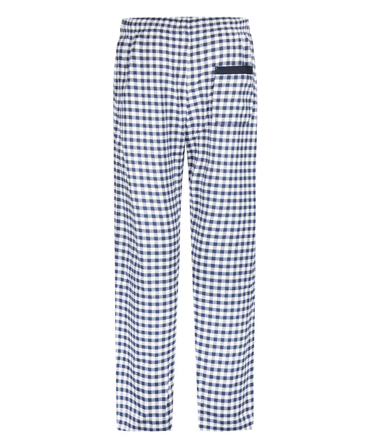 Pyjama broek flannel | Donker Blauw Ruit