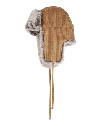 Stetson Pilotenmuts Corduroy Jersey | Beige