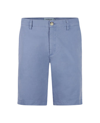 Popeline-Shorts | Vintage-Blau