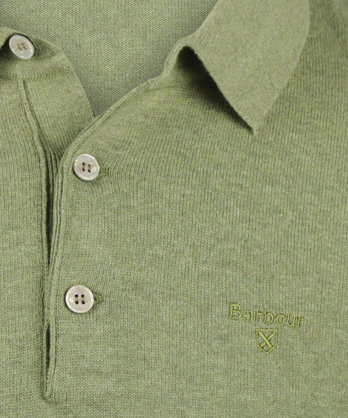 Barbour Pima Cotton Knitted Polo | Groen