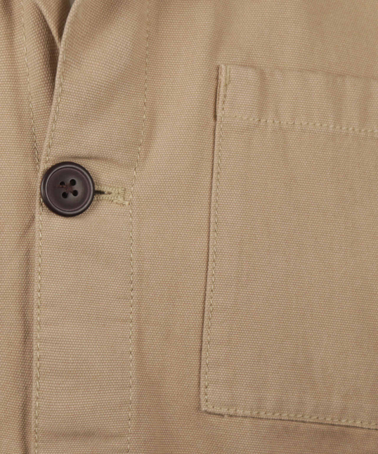 Regular Washed Overshirt | Washed Stone