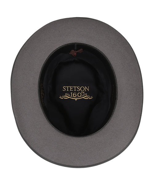 Stetson Fedora Furfelt 160Y | Antraciet Grijs