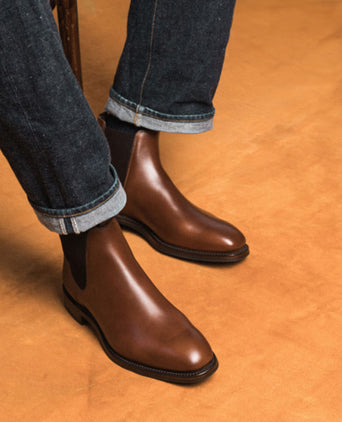 Loake Chatsworth Chelsea Boot Waxy | Bruin