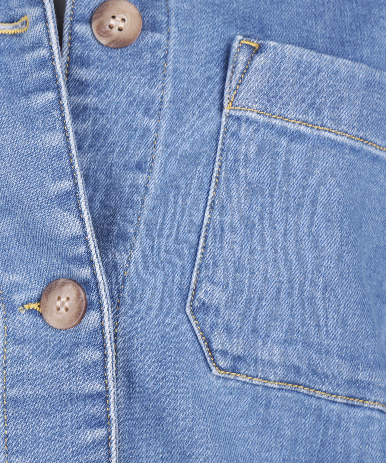 Saint James Damenhemd Alize | Denimblau