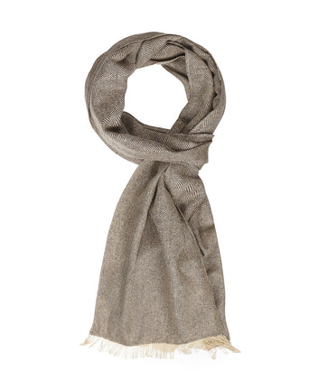 Zijden Sjaal | Bruin