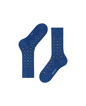 Burlington Sokken Black Cab | Blauw