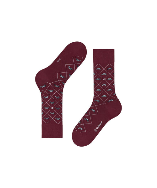 Burlington Sokken Black Cab | Rood