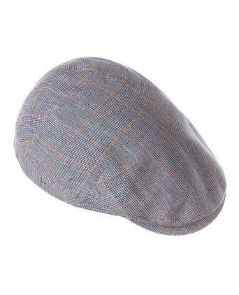 Cap Klassiek Linnen | Blauw